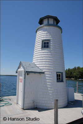 Lake Winnipesaukee - Lighthouse near Long Island Bridge